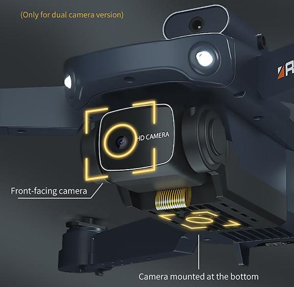 JJRC H106 - Cámaras