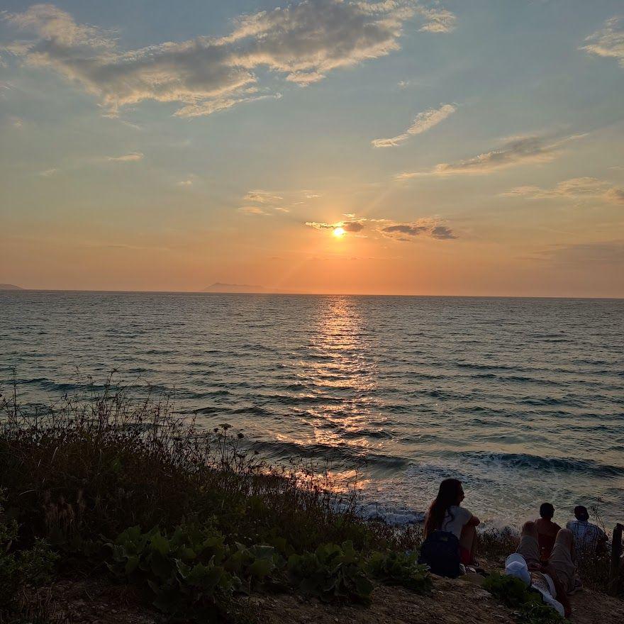 Que ver en Corfu en 7 dias: puesta de sol en el 7th Heaven