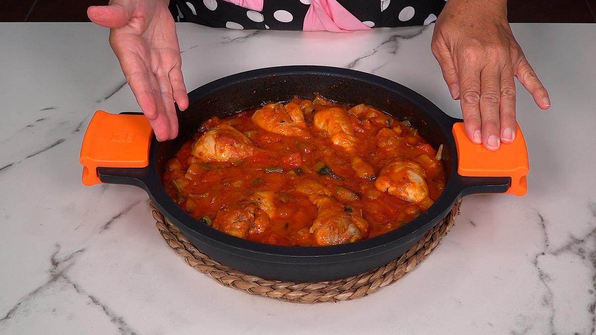 POLLO AL AJILLO CON PISTO FÁCIL - Receta - Loli Domínguez - Foto 14