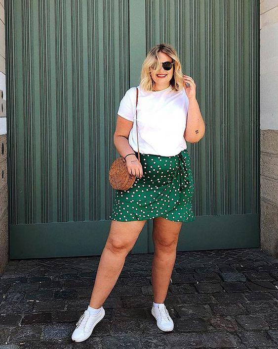 Looks casuales para chicas plus size