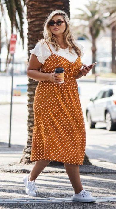 Vestidos casuales para chicas plus size