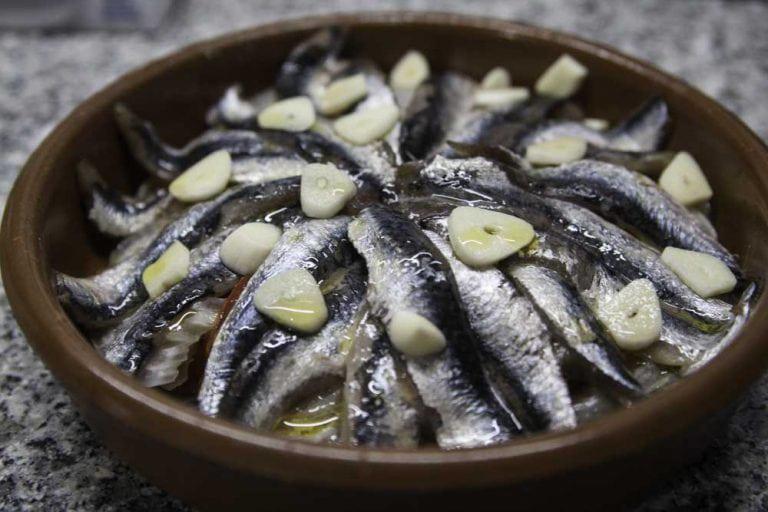 boquerones al vapor