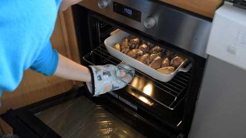 hornear Alitas de Pollo con mi salsa secreta