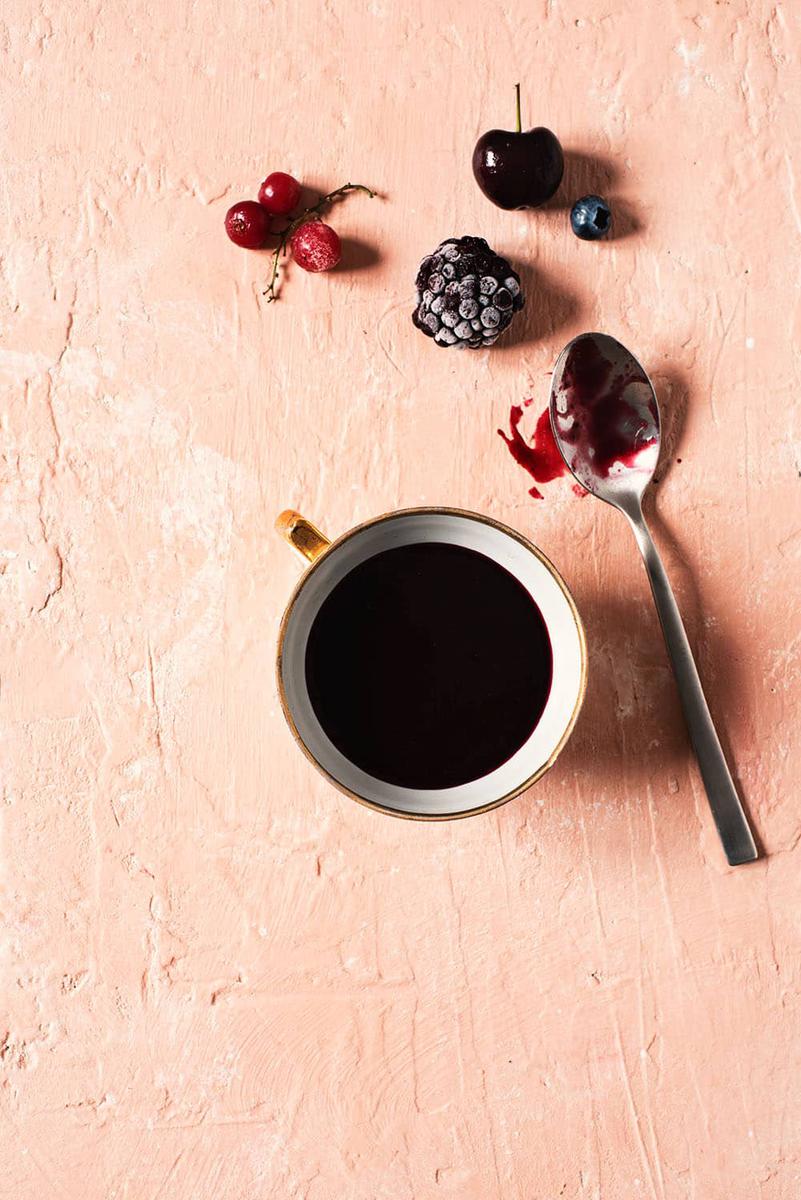 Cómo hacer coulis de frutos rojos