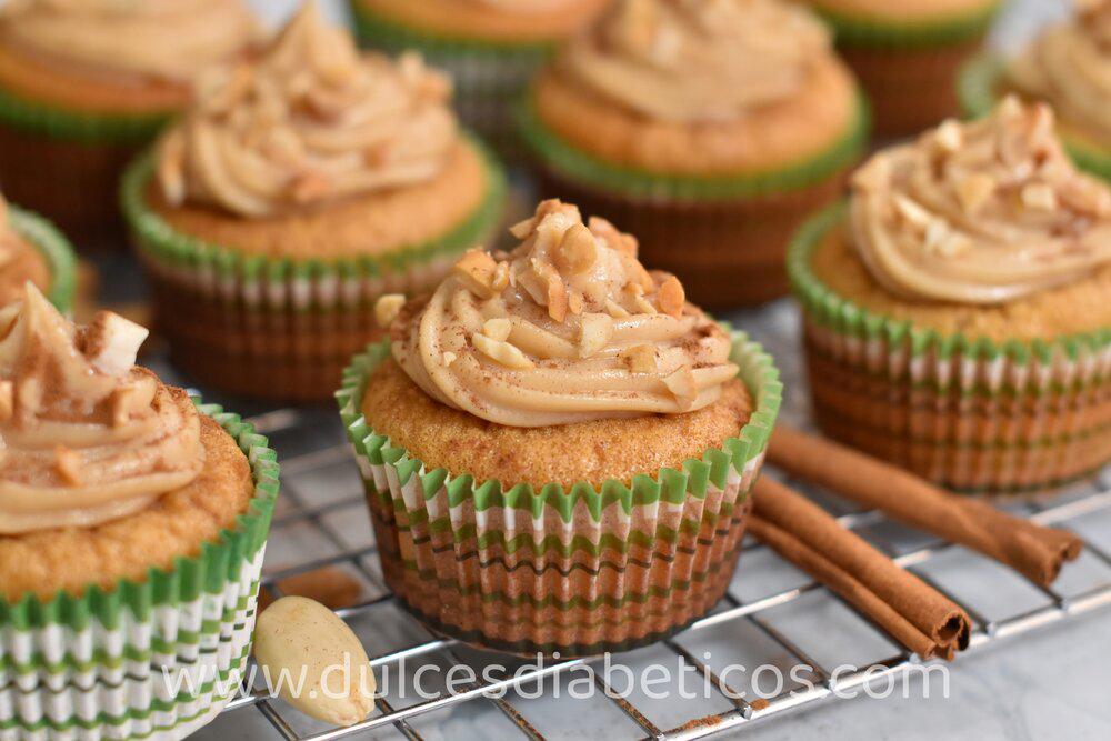 Cupcakes saludables de almendra