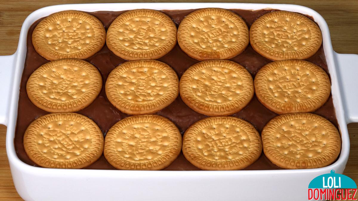 POSTRE FÁCIL CON GALLETAS MARÍA CON SOLO 5 INGREDIENTES ¡ESTE POSTRE SERÁ EL FAVORITO DE TU FAMILIA! Como postre o como tarta de celebración el triunfo está asegurado