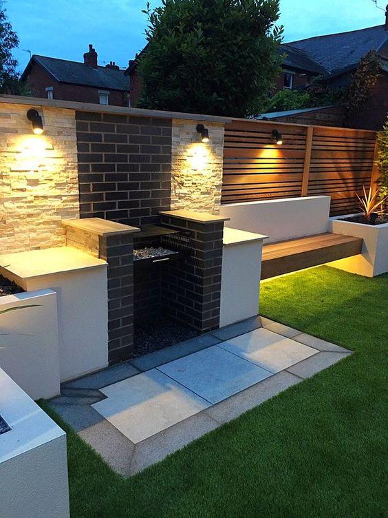 Diseños pequeños de cocinas exteriores