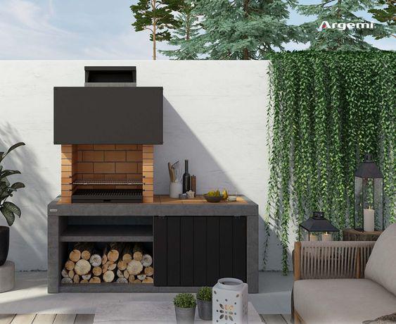 Diseños pequeños de cocinas exteriores