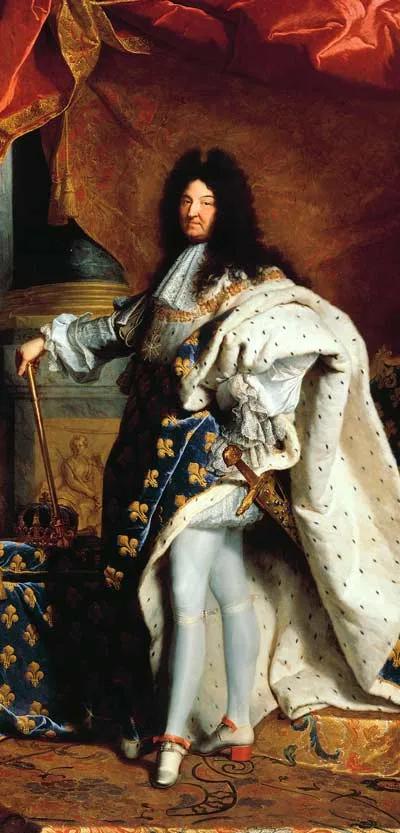 Luis XIV de Francia, por Hyacinthe Rigaud - Guerra de Sucesión Española