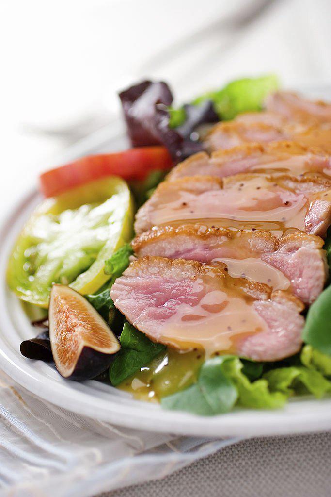 Magret de pato con especias