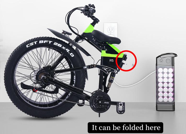 RUICANJIE R5 - Diseño plegable