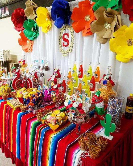 Reembolso Rey Lear vesícula biliar Hermosas ideas de decoración para fiestas mexicanas | Decoración