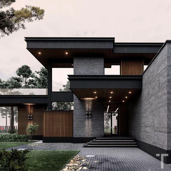 Casas estilo contemporáneo