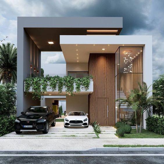 Casas lujosas estilo contemporáneo