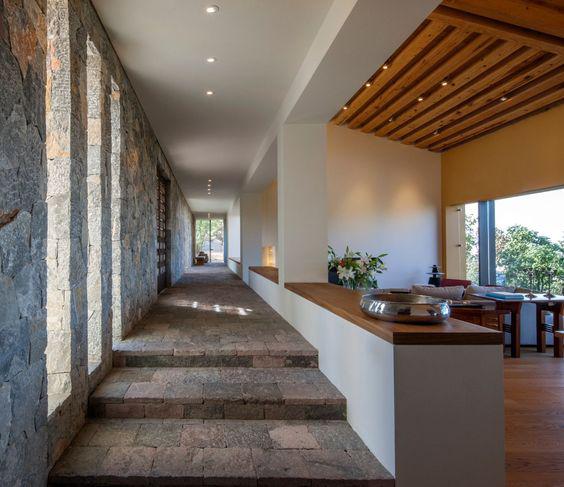 Interiores de casas contemporáneas