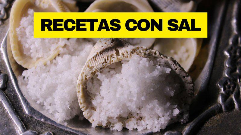 Ideas de recetas donde la sal no puede faltar