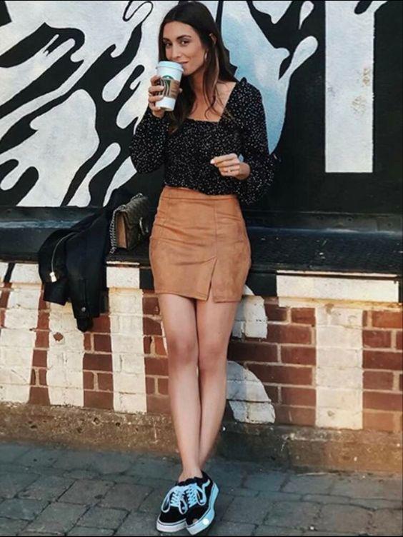 Tenis con faldas cortas