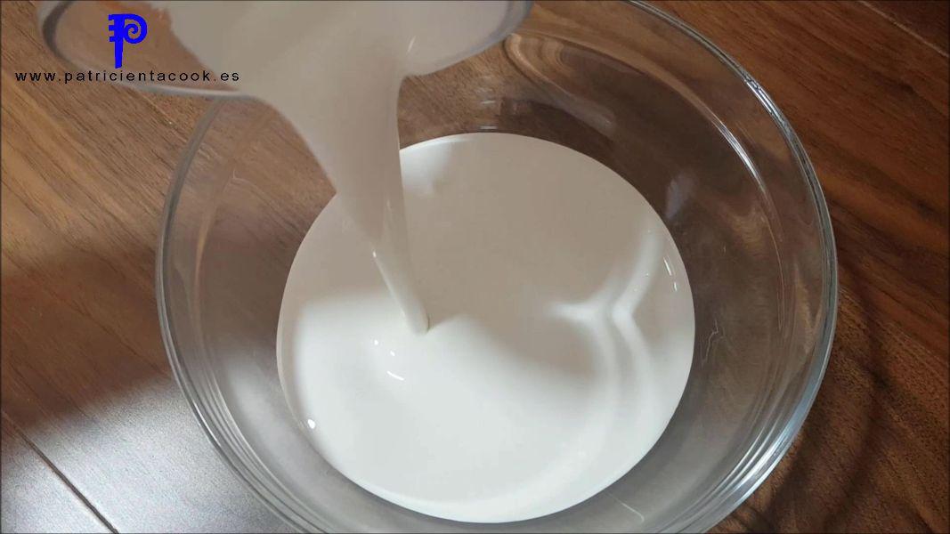 Helado de chocolate a la taza con heladera eléctrica