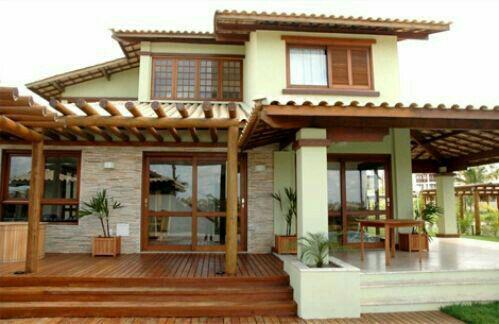 Diseños de casas campestres de dos pisos