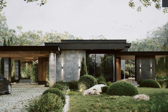 Lujosas casas estilo campestre