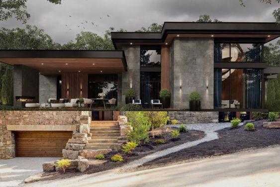 Lujosas casas estilo campestre