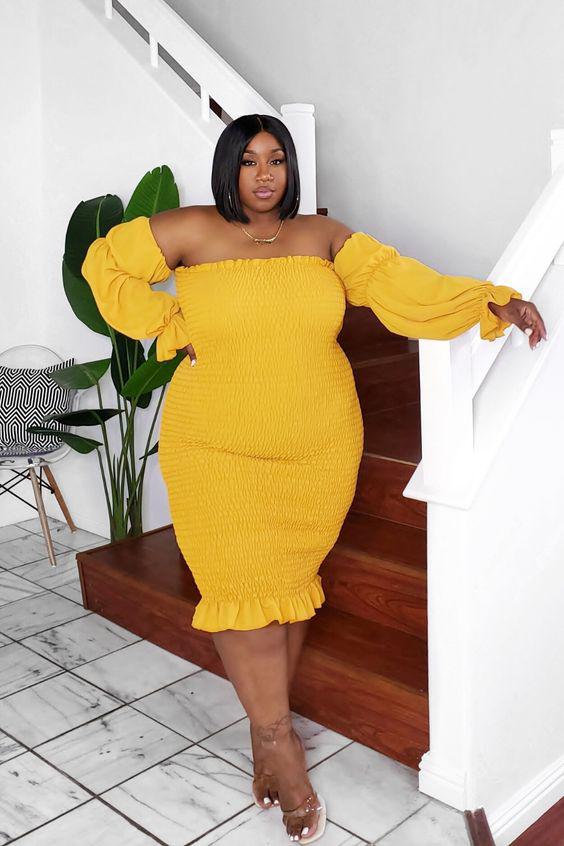 Looks con vestidos coloridos