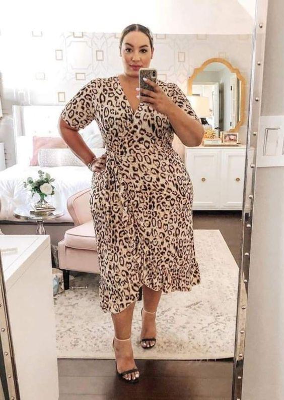 Diferentes looks con vestidos estampados