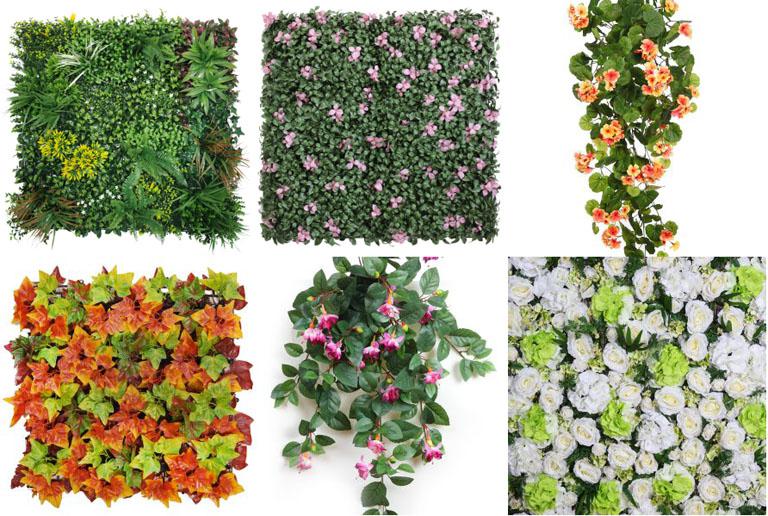 Jardines verticales sin riego: artificiales | Plantas