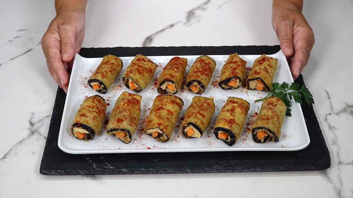 ROLLITOS DE BERENJENA AL ESTILO TURCO, RECETA FÁCIL - Loli Domínguez - Foto 13