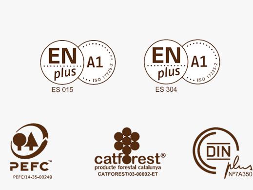 Certificación pellets