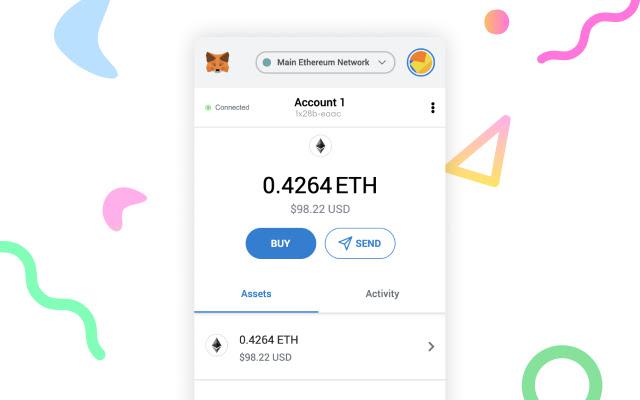 Enviar tus criptomonedas ETH a tu billetera caliente MetaMask