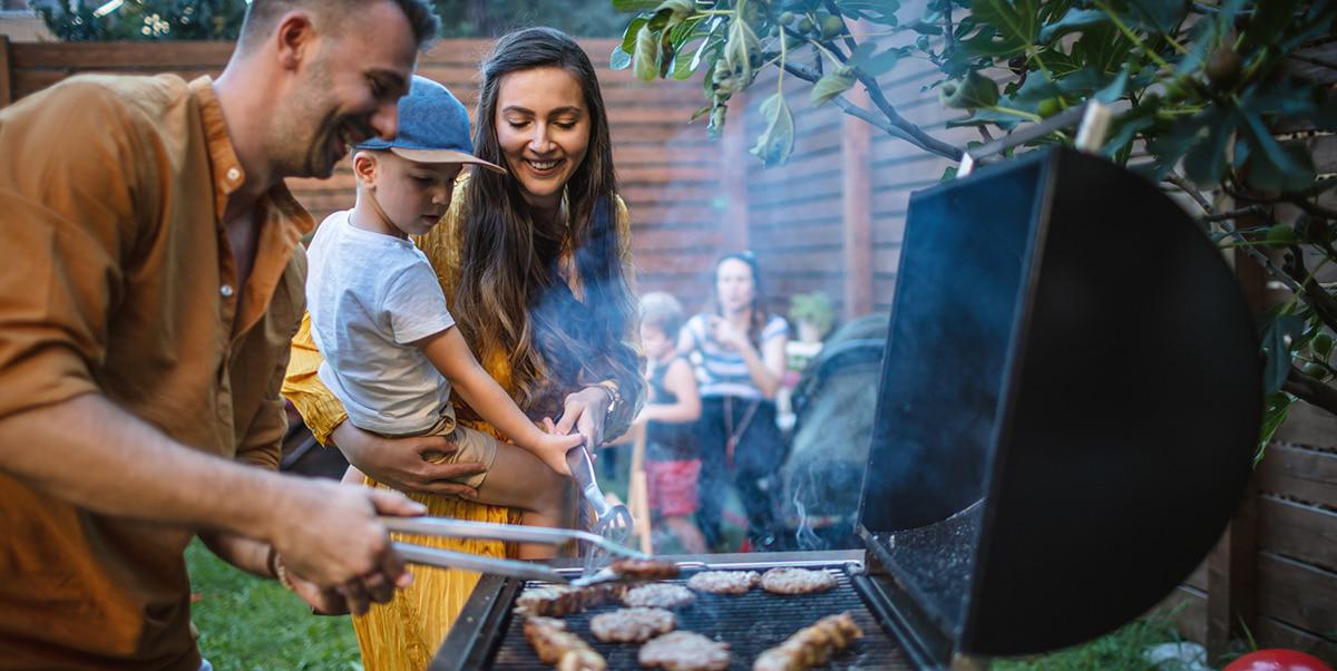 barbacoas con amigos