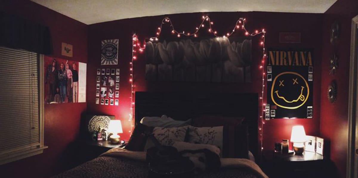 dormitorio rocker oscuro