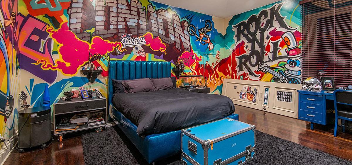 dormitorio adolescente rocker