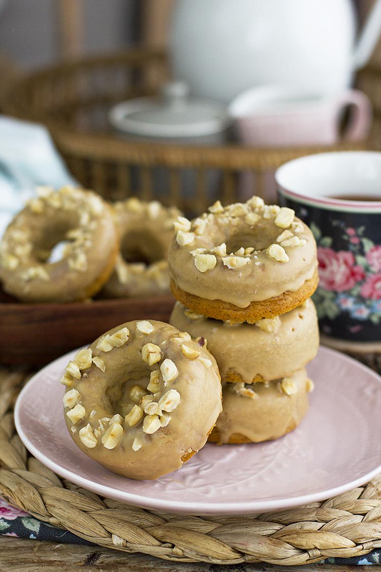 Donuts de Avellana Saludables, los más tiernos y deliciosos