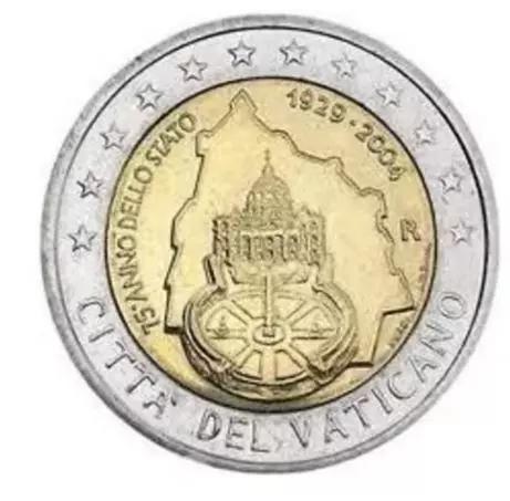 monedas de 2 euros del vaticano