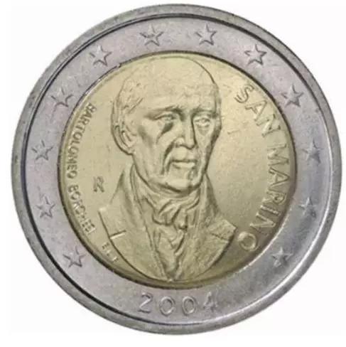 monedas de 2 euros de san marino