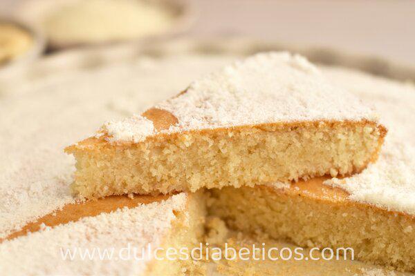 Tarta de santiago sin azucar 
