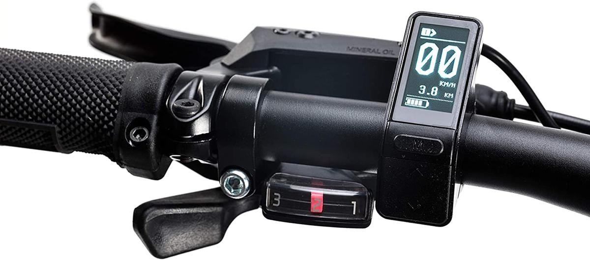 Moma Bikes E-mtb - Pantalla