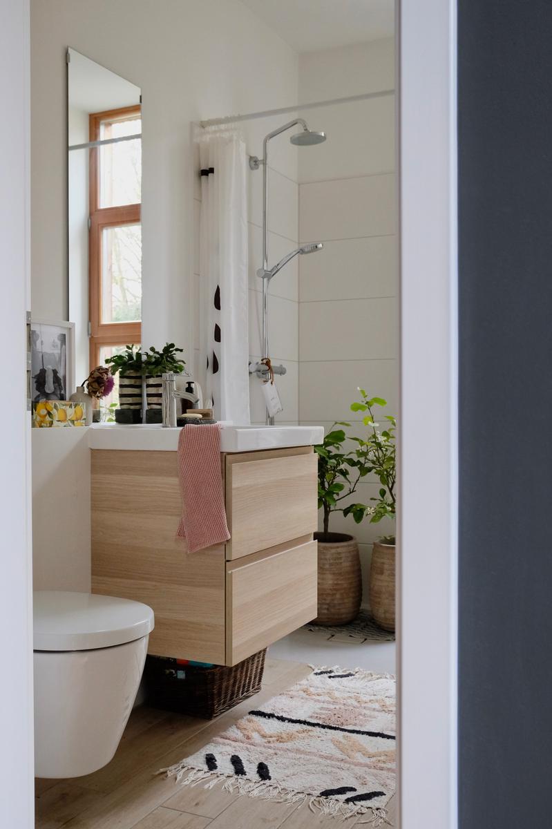 Estilo nórdico en el baño