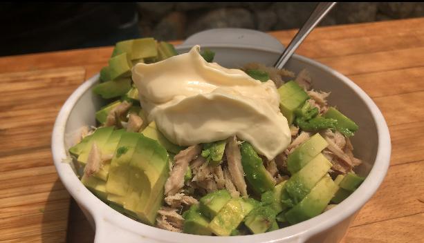 ENSALADILLA AGUACATE SIN MEZCLAR