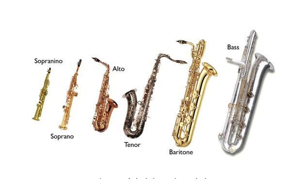 que tipos de saxo existen