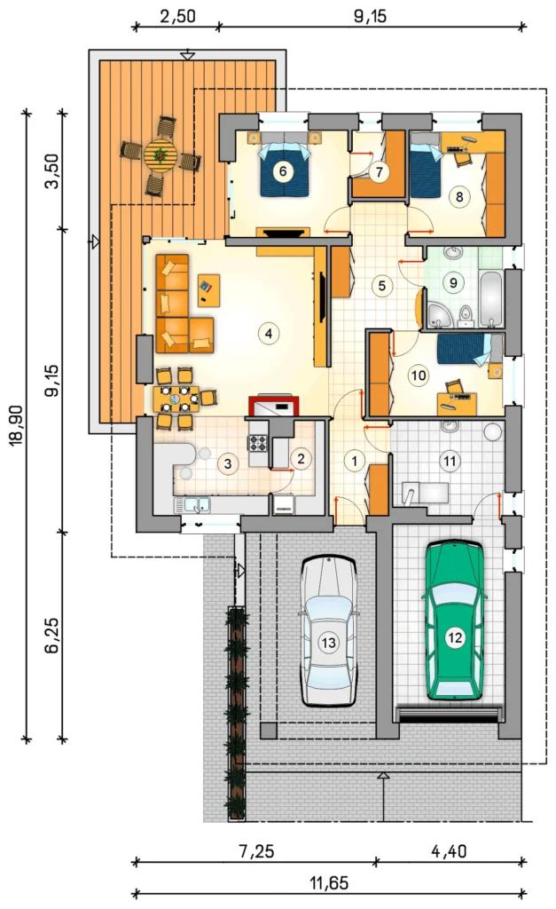 descargar plano arquitectonico