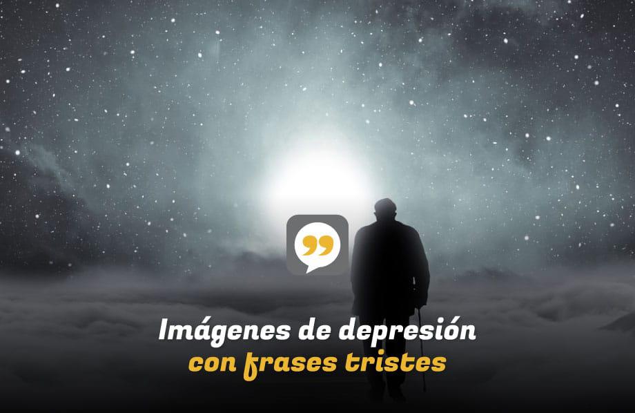 Imágenes de depresión con frases tristes