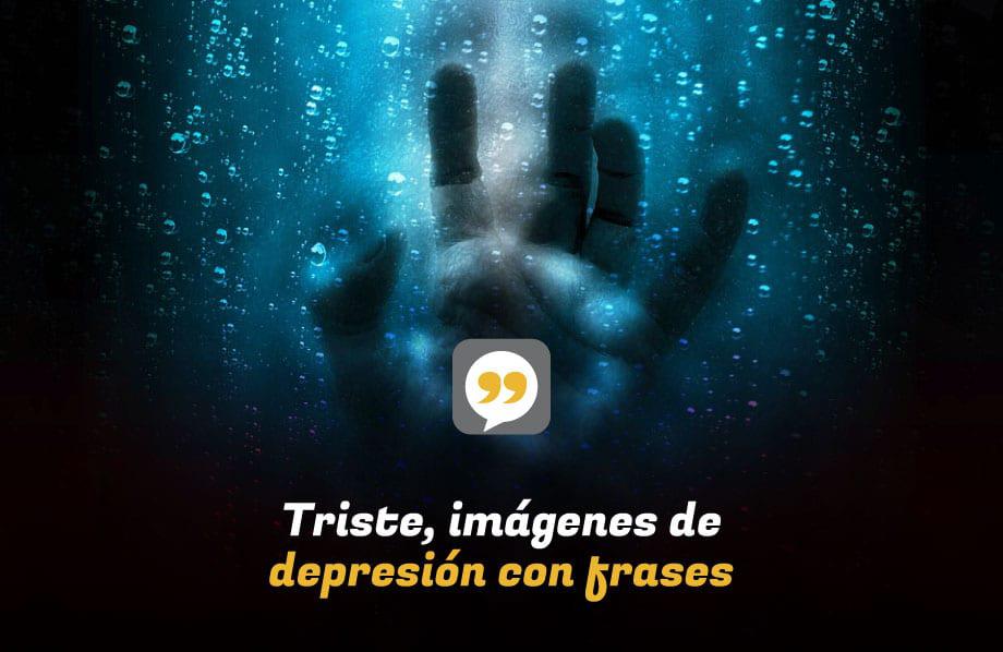 riste, imágenes de depresión con frases