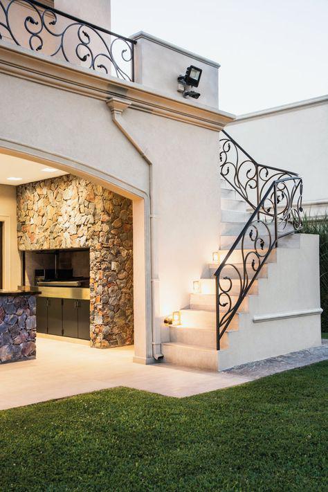 Diseños de escaleras de herrería