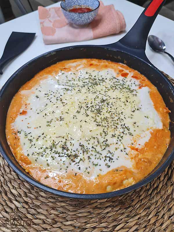 Lasaña sin horno, receta de lasaña en sartén