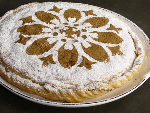 pastela moruna de hojaldre