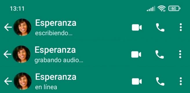 saber el estado de conexión