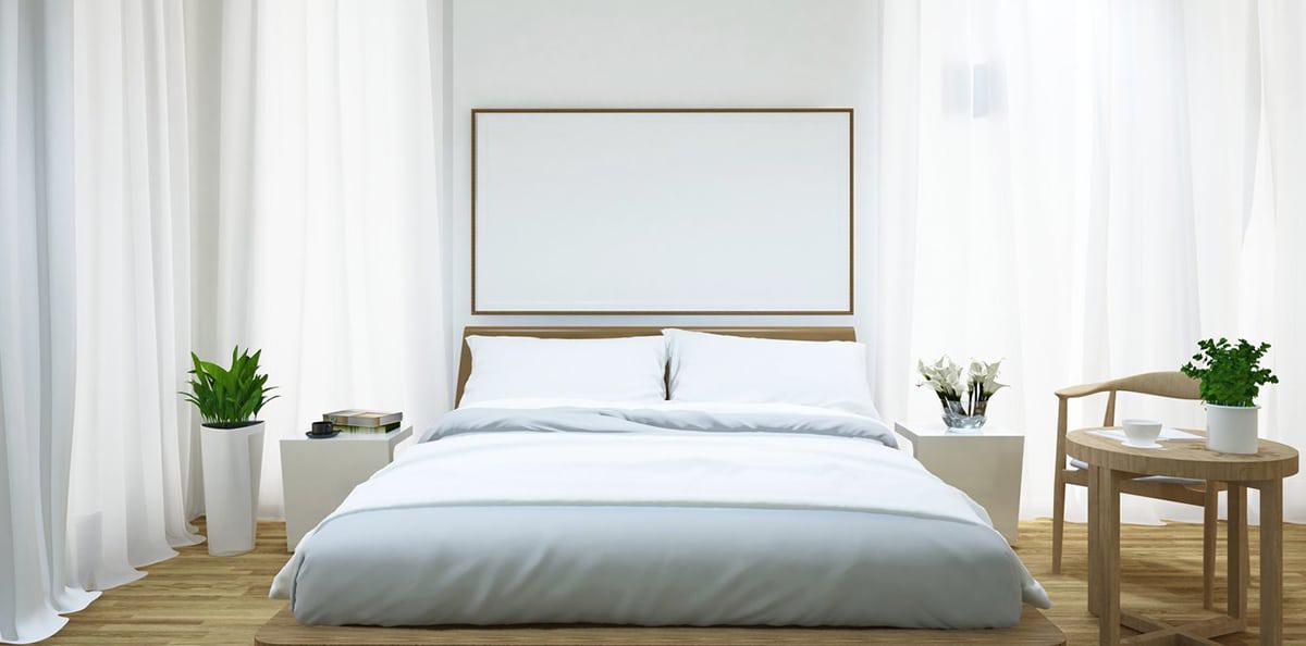 Decorar el dormitorio con plantas